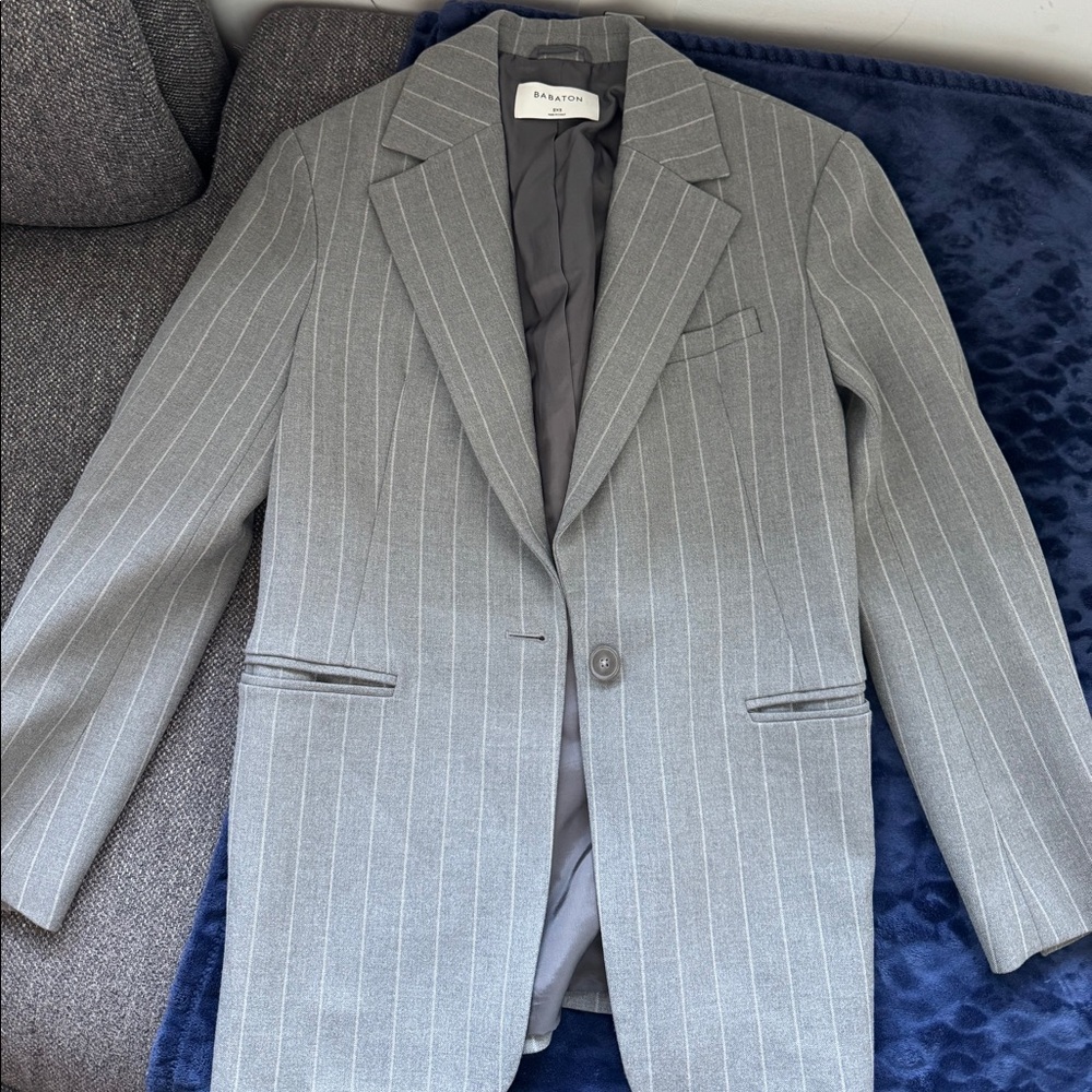 Babaton grey blazer